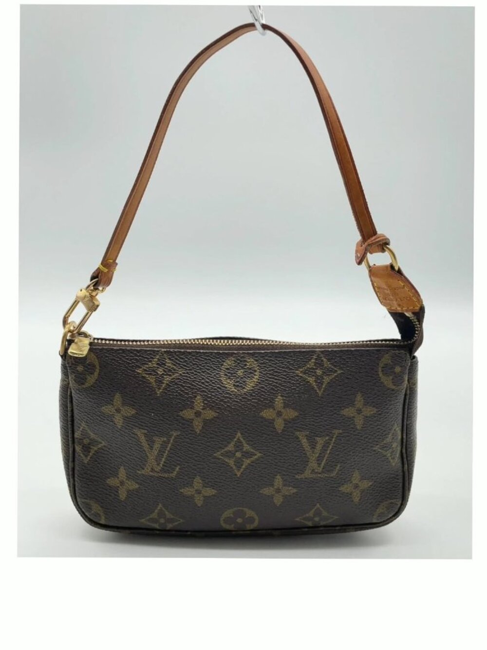 Authentic Louis Vuitton Pochette Accessoires Monogram Shoulder Bag LV Handbag - Picture 3 of 16